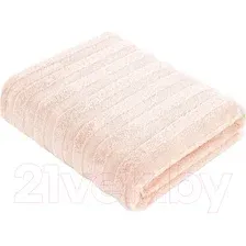Полотенце Нордтекс Verossa Stripe 2 50x90 (нежно-персиковый)