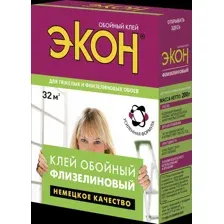 Клей обойный "ЭКОН" флизелиновый, 200 гр.