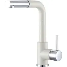 Смеситель Paulmark Kassel Ka214311-431 (белый матовый)