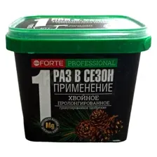Удобрение гранулированное Bona Forte Хвойное, 1 л