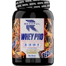 Протеин комплексный Reckful Whey PRO (сникерс, 900г)