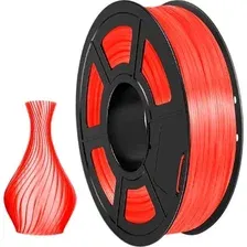 Филамент NV Print NV-3D-TPU-TRANS-RED (1.75мм, 500г, прозрачный/красный)