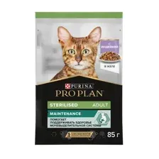 Влажный корм для кошек Pro Plan Nutri Savour Sterilised с индейкой (85г)