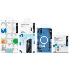 Набор Momax Protection Bundle Set для iPhone 16 (MXAP24STGS)