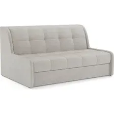 Диван Мебель-АРС Аккордеон Барон №6 НПБ 155x200 (бархат бежевый Star Velvet 6 Light Beige)