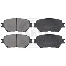 Тормозные колодки дисковые передняя ось A.B.S. 37356
