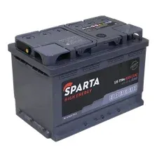 Автомобильный аккумулятор SPARTA High Energy 6СТ-77 Евро 830A (77 А/ч)