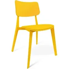 Стул Sheffilton SHT-S110-P (желтый/желтый)