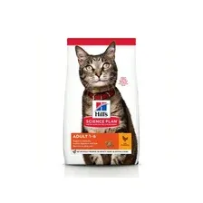Сухой корм для кошек Hill's Science Plan Adult 1-6 Chicken для взрослых кошек для поддержания жизненной энергии и иммунитета, с курицей 3 кг