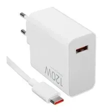 Сетевое зарядное устройство Xiaomi 120W HyperCharge Combo (Type-A) белый