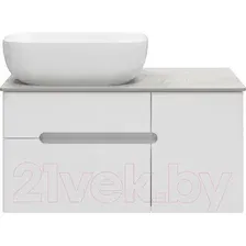 Misty Тумба под умывальник Роял 80 П-Роя-01080-011П2Я (белый)