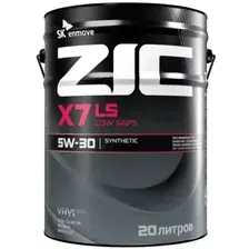 Моторное масло ZIC X7 LS 5W-30 20л