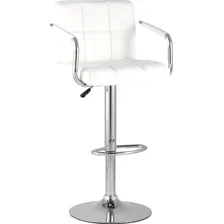 Стул с подлокотниками Stool Group Малави барный (белый)