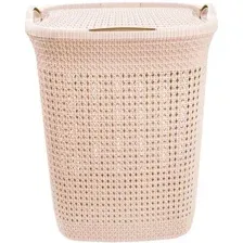 Корзина Эльфпласт Paola 37 л (слоновая кость)
