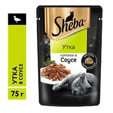 Sheba Ломтики в соусе (Утка) 75 г х 28 шт (уп)