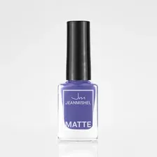 Лак Jeanmishel (№ 383 темный ирис matte effect)