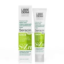 Крем-гель LIBREDERM® корректирующий для проблемной кожи СЕРАЦИН® ДУО, 40 мл