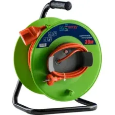 Удлинитель на катушке TruEnergy 15509 (30 м, зеленый)