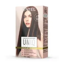 Краска для волос Estel UNIQ SENSE 6/75 тёмно-русый коричнево-красный