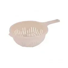 Дуршлаг "Эконом" 2л (с ручкой) микс М8234