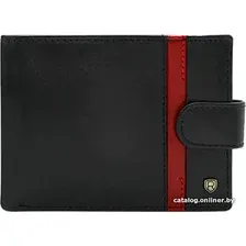 Кошелек Cedar Rovicky N992L-RVTP (черный/красный)