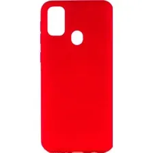 Чехол-накладка Case Cheap Liquid для Galaxy M31 (красный)