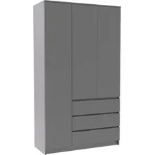 Шкаф распашной ДСВ Мори МШ 1200 (графит)