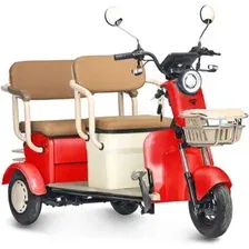 Электроскутер Rutrike Атлас (красный)