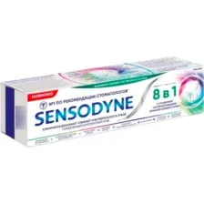 Зубная паста Sensodyne Комплексный уход 8 в 1 (75мл)