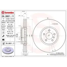 Тормозной диск Brembo 09992111