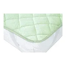 Защитный наматрасник Vegas Protect Cotton S4 80x190 (фисташковый)
