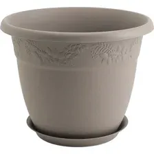 Кашпо Idea Рябина, М 3060, французкий серый, 22 л
