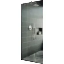 Душевая стенка MaybahGlass 109x195 / MGD-680-4у (сатин стекло/хром глянцевый)