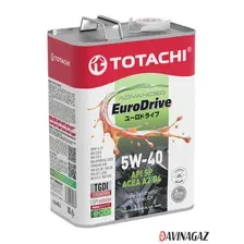 Масло моторное синтетическое - TOTACHI EURODRIVE 5W40, 4л