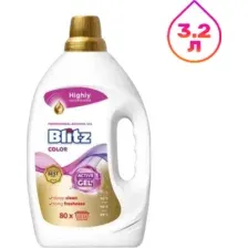 Гель для стирки цветных тканей Blitz, 3,2 л