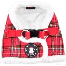 Шлея Puppia Blitzen-B PAQD-AH1470-RD-L (красный)