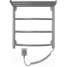 Полотенцесушитель Granula Классик 50x60 D32 с полкой и кнопкой