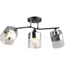 Люстра Aitin-Pro НПБ 02-3x60-101 / K2117/3 (черный/хром)