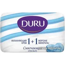  Duru Крем-мыло 1+1 Увлажняющий крем & Морские минералы 80 г