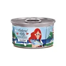 Консерва Pettric для кошек, тунец в бульоне, Natural Kitty, 80 г