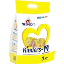 Стиральный порошок Kinders-M New Born, 3 кг