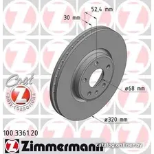 Тормозной диск Zimmermann 100336120