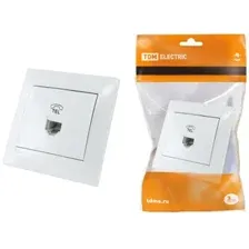 Розетка телефонная TDM Electric Лама SQ1815-0015