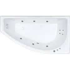 Ванна Triton Бэлла 140x77 L Экстра Стандарт Flat (с гидромассажем)