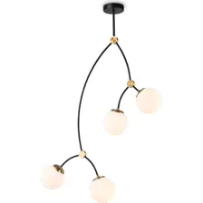 Подвесная люстра Ambrella light Traditional TR2575/4 BK/SB