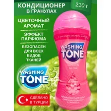 WASHING TONE Кондиционер для белья парфюмированный в гранулах "Garden Glow", 210 г
