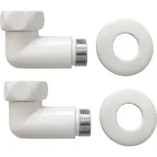 Американка Ростела угловая для п/с 3/4" х 3/4" г/ш 741SCH0505Ral9016 (белый)