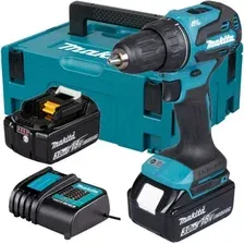 Дрель-шуруповерт Makita DDF490F003 (с 2-мя АКБ, кейс)