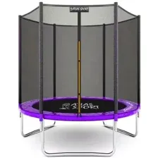Батут Atlas Sport 183 см - 6ft (внешняя сетка, сливовый)