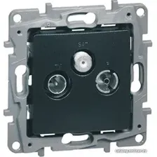 Розетка Legrand Etika 672656 (антрацит)